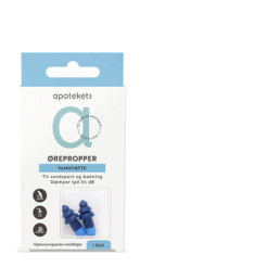 Apotekets Ørepropper vandtæt