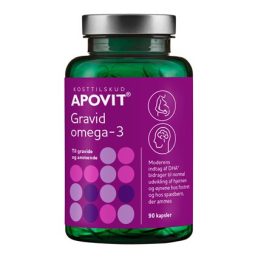 Apovit Gravid Omega-3 750 mg - 90 stk