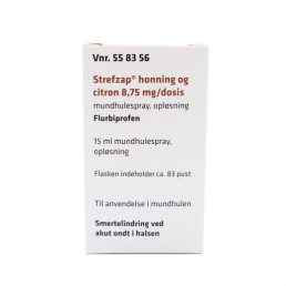 Strefzap honning og citron 8,7