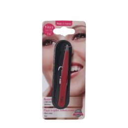 Vitry farv.øjenbrynpincet lige