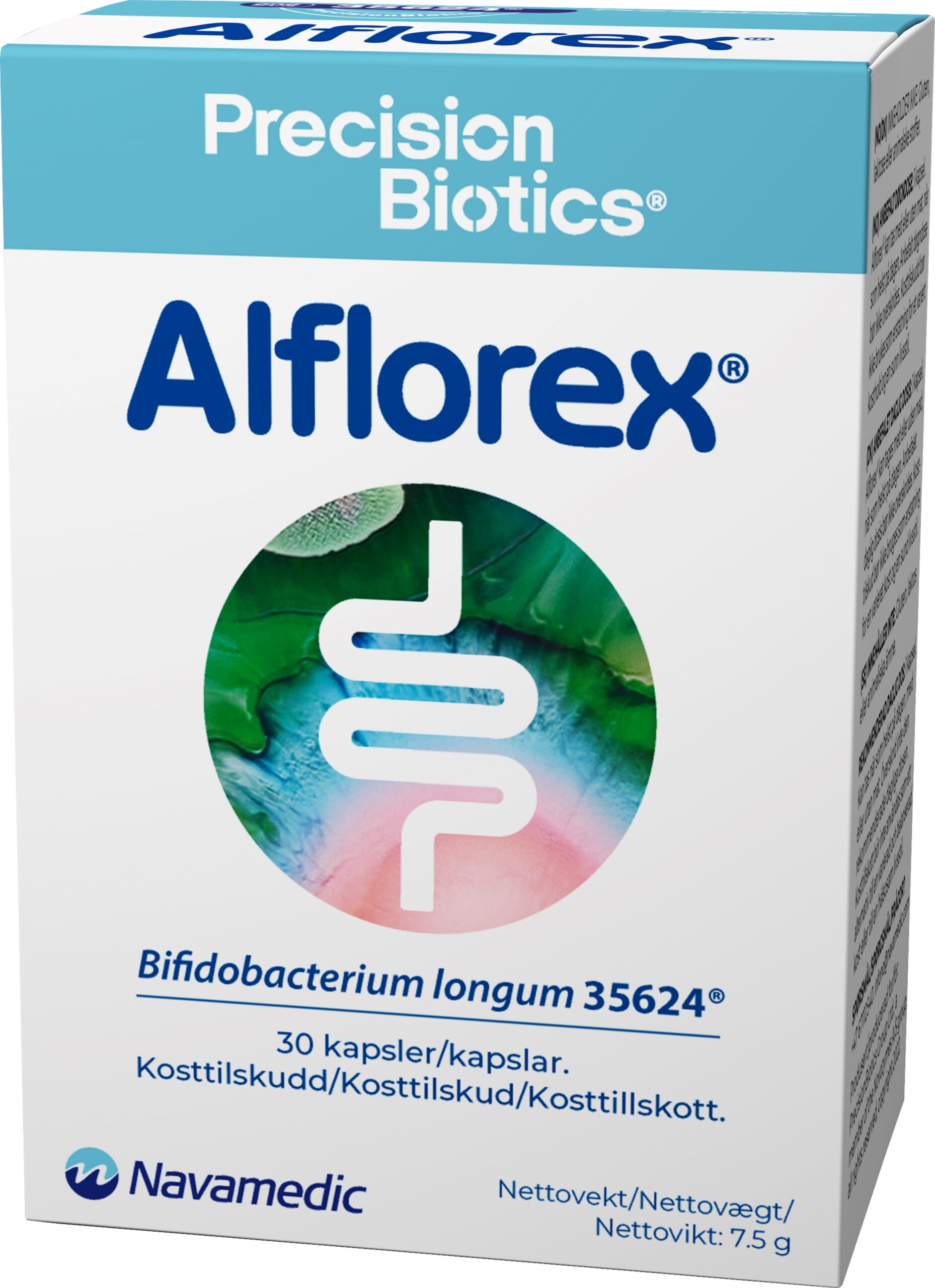 Alflorex® kosttilskud 30 kapsler Ugleapotek Alflorex® kosttilskud 30 kapsler