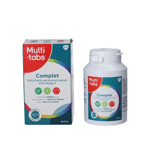 Multi Tabs Complet W Omega 3 Ugleapotek