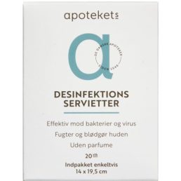 Apotekets Des. serviet 14x19,5