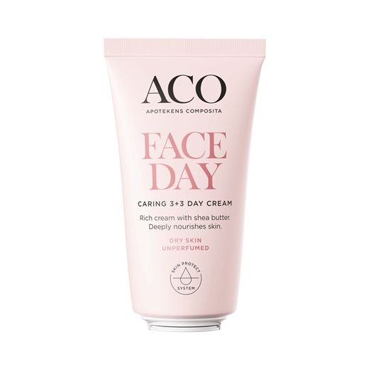 ACO Face Caring 3+3 Day Cream Ugleapotek ACO Face Caring 3+3 Day Cream