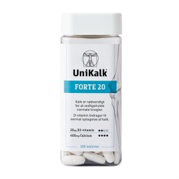Unikalk Forte 20 180 stk