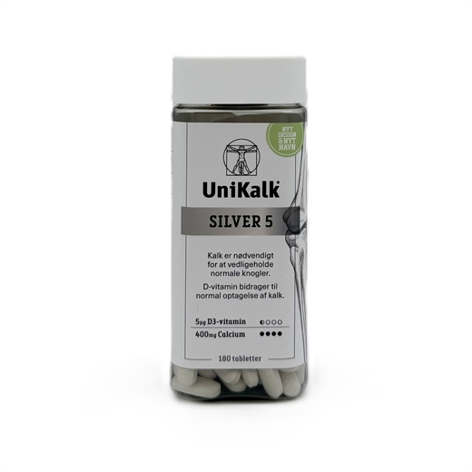 Unikalk Silver 5 180 stk Ugleapotek Unikalk Silver 5 180 stk