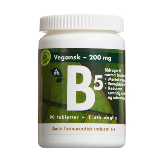 Vitamin B5 200mg Ugleapotek Vitamin B5 200mg