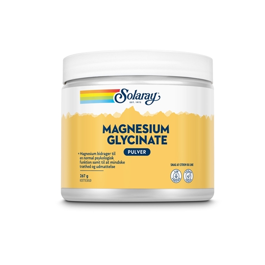 Solaray Magnesium Glycianate Ugleapotek Solaray Magnesium Glycianate