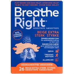 Breathe Right Ekstra Styrke