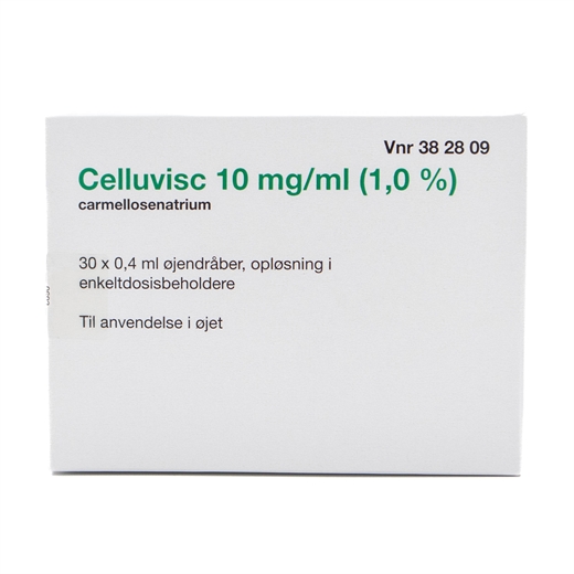Celluvisc 10 mg/ml Ugleapotek Celluvisc 10 mg/ml